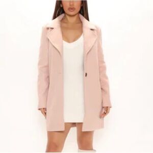Mauve trench coat never worn new